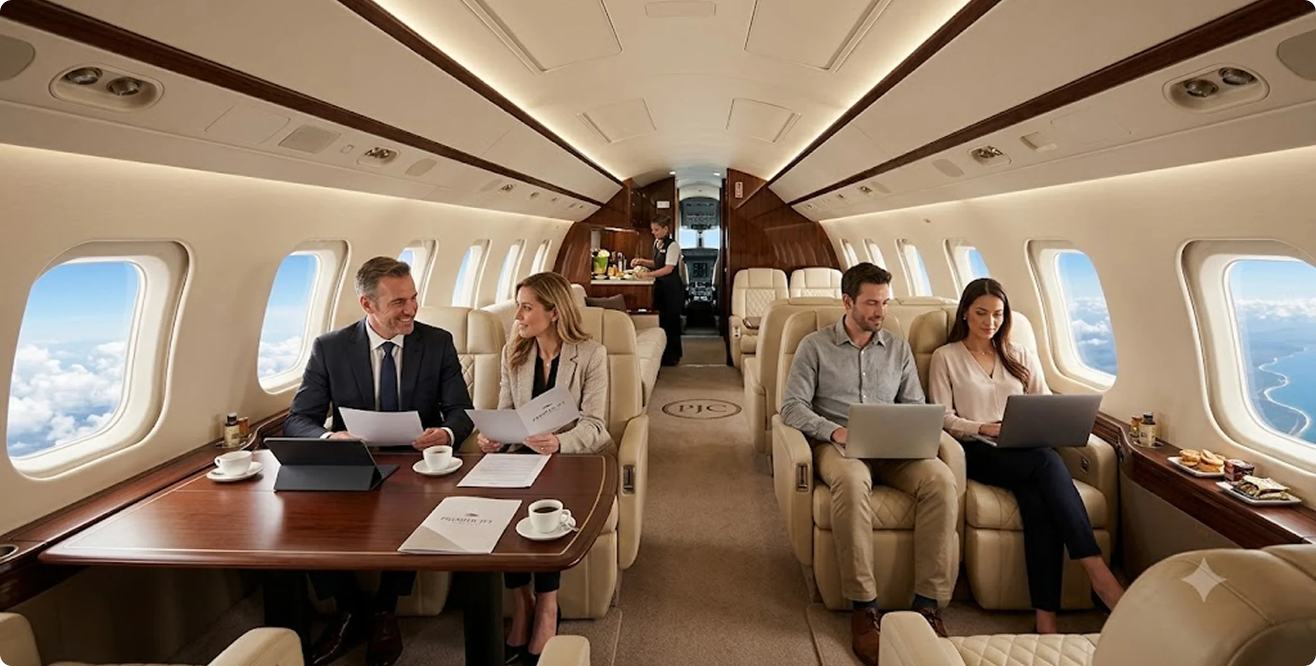 Private jet charter services in Dubai