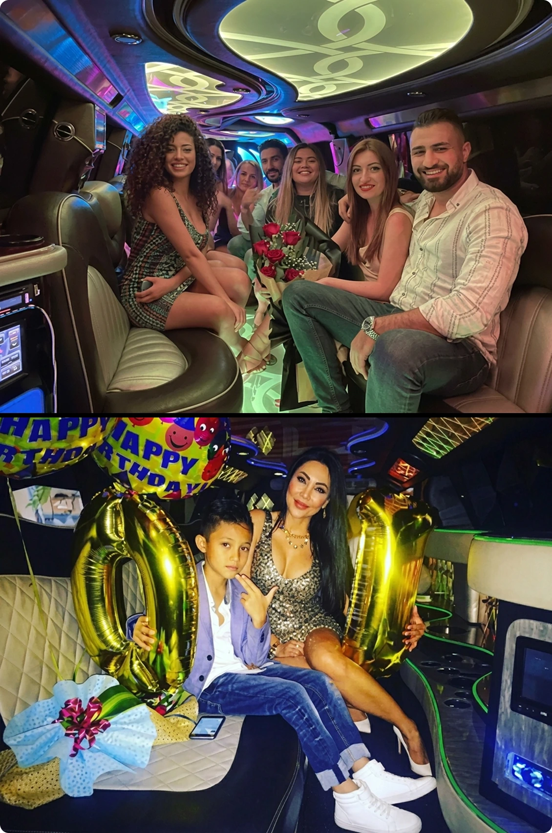 Birthday limousine
